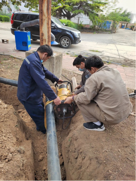 努力圖樹立，庶幾終有成——記燃氣事業(yè)部CNG加氣站進氣管道改造