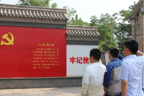 “賡續(xù)革命傳統(tǒng)，強(qiáng)化使命擔(dān)當(dāng)”——焦作安彩開(kāi)展建黨101周年主題黨日活動(dòng)